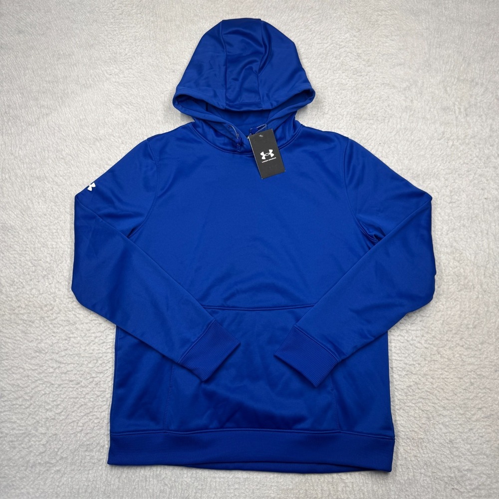 Under Armour Storm Fleece Pullover Hoodie Blue 1370425-400 Women's Size M